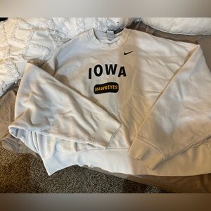 Nike White Iowa Sweatshirt